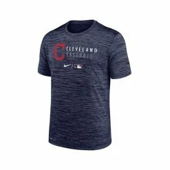 Promo ✔️ Nike Men's Heathered Navy Cleveland Indians Authentic Collection Velocity Practice Performance T-shirt Heather Navy 👏 -Outlet Nike Store unnamed file 2714