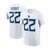 New ✔️ Nike Men's Derrick Henry White Tennessee Titans Name And Number T-shirt 👏 -Outlet Nike Store unnamed file 2731