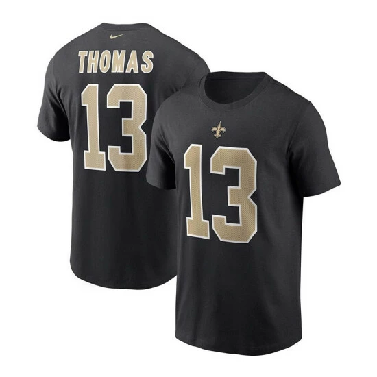 Deals ✔️ Nike Men's Michael Thomas Black New Orleans Saints Name And Number T-shirt ❤️ 3 Deals ✔️ Nike Men's Michael Thomas Black New Orleans Saints Name And Number T-shirt ❤️