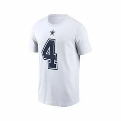 Outlet ⭐ Nike Men's Dak Prescott White Dallas Cowboys Name And Number T-shirt 😉 -Outlet Nike Store unnamed file 2766