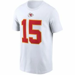 Wholesale 🔥 Nike Men's Patrick Mahomes White Kansas City Chiefs Name And Number T-shirt 🥰 -Outlet Nike Store unnamed file 2779