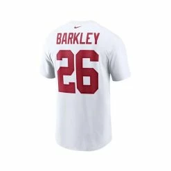 Coupon 🔔 Nike Men's Saquon Barkley White New York Giants Name And Number T-shirt 🌟 -Outlet Nike Store unnamed file 2786