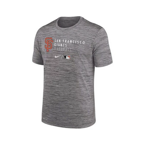Discount 😀 Nike Men's Heathered Gray San Francisco Giants Authentic Collection Velocity Practice Performance T-shirt Heather Gray ✔️ 5 Discount 😀 Nike Men's Heathered Gray San Francisco Giants Authentic Collection Velocity Practice Performance T-shirt Heather Gray ✔️ - Image 3
