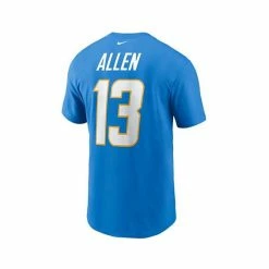 Cheap ⭐ Nike Men's Keenan Allen Powder Blue Los Angeles Chargers Name And Number T-shirt 👏 -Outlet Nike Store unnamed file 2804