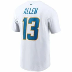 Best deal 🤩 Nike Men's Keenan Allen White Los Angeles Chargers Player Name And Number T-shirt ✔️ -Outlet Nike Store unnamed file 2814