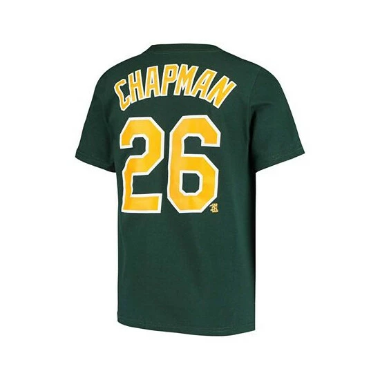 Hot Sale ๐ Nike Youth Big Boys Matt Chapman Green Oakland Athletics Player Name And Number T-Shirt ๐ 4 Hot Sale ๐ Nike Youth Big Boys Matt Chapman Green Oakland Athletics Player Name And Number T-Shirt ๐ - Image 2