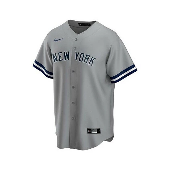 Budget 👏 Nike Men's Gerrit Cole Gray New York Yankees Road Replica Player Name Jersey 👍 5 Budget 👏 Nike Men's Gerrit Cole Gray New York Yankees Road Replica Player Name Jersey 👍 - Image 3