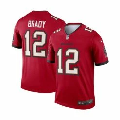 Promo 🎁 Nike Men's Tom Brady Red Tampa Bay Buccaneers Legend Jersey ❤️