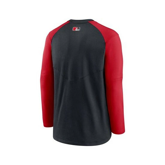 Budget ๐ Nike Men's Navy, Red Washington Nationals Authentic Collection Pregame Performance Raglan Pullover Sweatshirt ๐ 4 Budget ๐ Nike Men's Navy, Red Washington Nationals Authentic Collection Pregame Performance Raglan Pullover Sweatshirt ๐ - Image 2