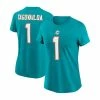 Deals ✨ Nike 👩 Women's Tua Tagovailoa Aqua Miami Dolphins Name Number T-shirt 💯