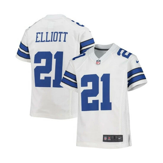 Buy ๐คฉ Nike Youth Boys Ezekiel Elliott White Dallas Cowboys Player Game Jersey โจ 3 Buy ๐คฉ Nike Youth Boys Ezekiel Elliott White Dallas Cowboys Player Game Jersey โจ