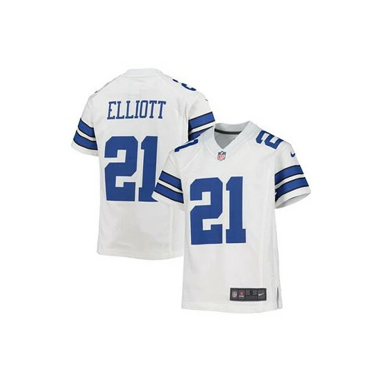 Buy ๐คฉ Nike Youth Boys Ezekiel Elliott White Dallas Cowboys Player Game Jersey โจ 4 Buy ๐คฉ Nike Youth Boys Ezekiel Elliott White Dallas Cowboys Player Game Jersey โจ - Image 2
