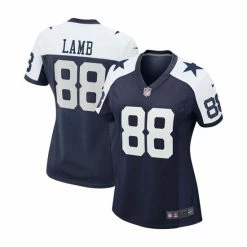 Top 10 😀 Nike 👩 Women's CeeDee Lamb Navy Dallas Cowboys Alternate Game Team Jersey 👍