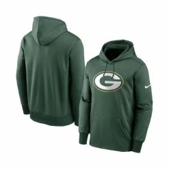 Best reviews of 👍 Nike Men's Big And Tall Green Green Bay Packers Fan Gear Primary Logo Therma Performance Pullover Hoodie 🤩