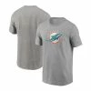 Top 10 👍 Nike Men's Heathered Gray Miami Dolphins Primary Logo T-shirt Heather Gray 🤩 -Outlet Nike Store unnamed file 2934