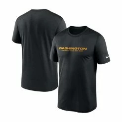 Outlet Nike Store 21 Flash Sale โ Nike Men's Black Washington Football Team Logo Essential Legend Team Performance T-shirt โจ