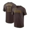 Promo 🧨 Nike Men's Yu Darvish Brown San Diego Padres Name Number T-shirt 💯 -Outlet Nike Store unnamed file 2943