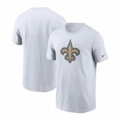 Outlet Nike Store 11 Outlet ๐ Nike Men's White New Orleans Saints Primary Logo T-shirt ๐