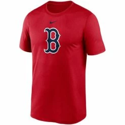 Coupon 🎉 Nike Men's Red Boston Red Sox Large Logo Legend Performance T-shirt 😉 -Outlet Nike Store unnamed file 2961