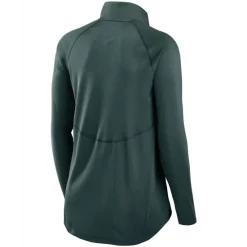 Hot Sale 👍 Nike 👩 Women's Green Oakland Athletics Seam-To-Seam Element Half-Zip Performance Pullover Jacket 🔔 -Outlet Nike Store unnamed file 360