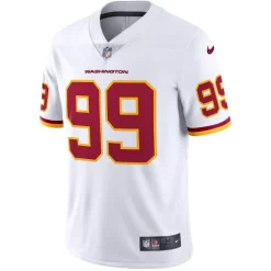 Flash Sale 🎉 Nike Men's Chase Young White Washington Football Team Vapor Limited Jersey 👏 -Outlet Nike Store unnamed file 372