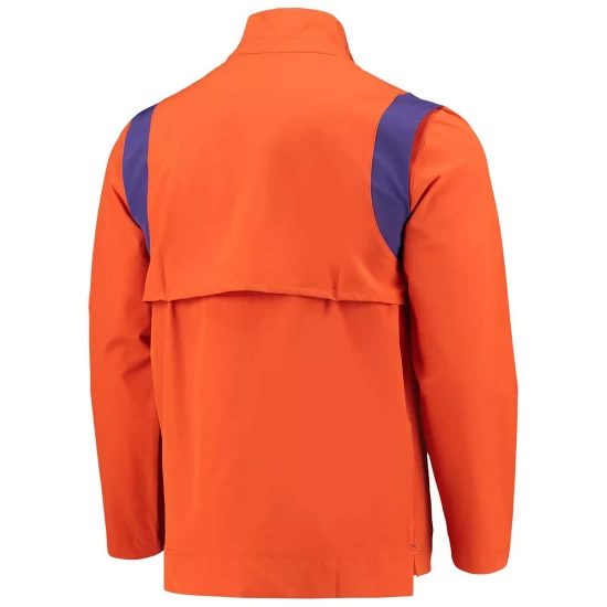 Budget ๐ Nike Men's Orange Clemson Tigers Coach Half-Zip Jacket โ 6 Budget ๐ Nike Men's Orange Clemson Tigers Coach Half-Zip Jacket โ - Image 4