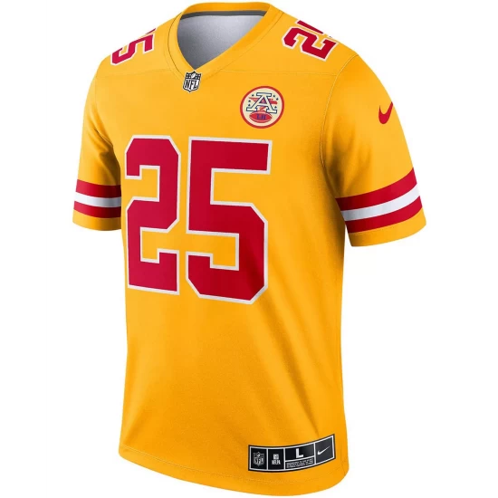 Best deal ๐งจ Nike Men's Clyde Edwards-Helaire Yellow Kansas City Chiefs Inverted Legend Jersey ๐คฉ 6 Best deal ๐งจ Nike Men's Clyde Edwards-Helaire Yellow Kansas City Chiefs Inverted Legend Jersey ๐คฉ - Image 4