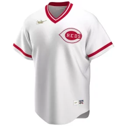 Best Sale 🎉 Nike Men's White Cincinnati Reds Home Cooperstown Collection Team Jersey 🎉 -Outlet Nike Store unnamed file 466