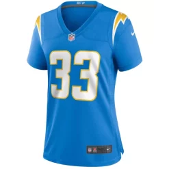 Brand new 😍 Nike 👩 Women's Derwin James Powder Blue Los Angeles Chargers Game Jersey 🤩 -Outlet Nike Store unnamed file 488