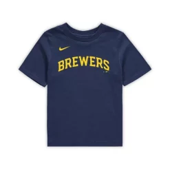 Top 10 💯 Nike Toddler Boys And 👧 Girls Preschool Christian Yelich Navy Milwaukee Brewers Player Name And Number T-shirt 🎉 -Outlet Nike Store unnamed file 565