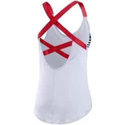 Cheap ✔️ Nike 👩 Women's White Cleveland Indians Rising Stripe Elastika Performance Tank Top ⭐ -Outlet Nike Store unnamed file 593