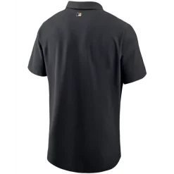 Discount 🎁 Nike Men's Black Pittsburgh Pirates Authentic Collection Performance Polo 👕 Shirt 😉 -Outlet Nike Store unnamed file 675