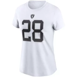 Top 10 🥰 Nike 👩 Women's Josh Jacobs White Las Vegas Raiders Name Number T-shirt 😉 -Outlet Nike Store unnamed file 696