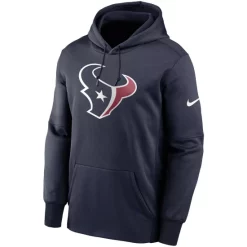 Best Pirce 😀 Nike Men's Big And Tall Navy Houston Texans Fan Gear Primary Logo Therma Performance Pullover Hoodie 😉 -Outlet Nike Store unnamed file 700