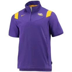 Deals 🧨 Nike Men's Purple LSU Tigers 2021 Coaches Short Sleeve Quarter-Zip Jacket 😉 -Outlet Nike Store unnamed file 705