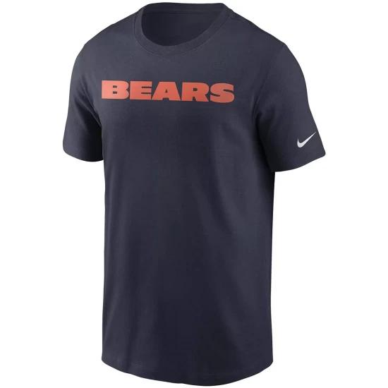 Top 10 ๐ Nike Men's Navy Chicago Bears Team Wordmark T-shirt ๐ 6 Top 10 ๐ Nike Men's Navy Chicago Bears Team Wordmark T-shirt ๐ - Image 4