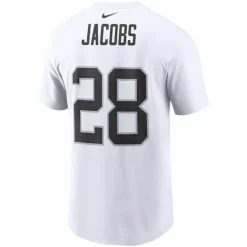 Buy 💯 Nike Men's Josh Jacobs White Las Vegas Raiders Name And Number T-shirt 😍 -Outlet Nike Store unnamed file 786