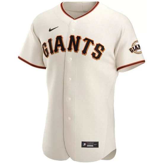 Cheap โค๏ธ Nike Men's Cream San Francisco Giants Home Authentic Team Logo Jersey ๐งจ 6 Cheap โค๏ธ Nike Men's Cream San Francisco Giants Home Authentic Team Logo Jersey ๐งจ - Image 4