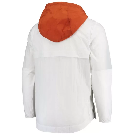 Buy โค๏ธ Nike Men's White, Texas Orange Texas Longhorns Player Quarter-Zip Jacket ๐งจ 6 Buy โค๏ธ Nike Men's White, Texas Orange Texas Longhorns Player Quarter-Zip Jacket ๐งจ - Image 4
