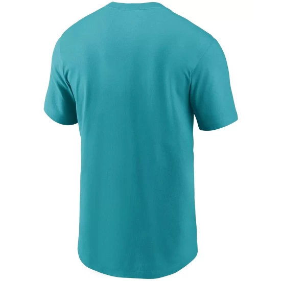 Best Pirce ⌛ Nike Men's Aqua Miami Dolphins Primary Logo T-shirt ⌛ 6 Best Pirce ⌛ Nike Men's Aqua Miami Dolphins Primary Logo T-shirt ⌛ - Image 4