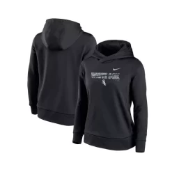 Best Pirce ⌛ Nike 👩 Women's Black Chicago White Sox Club Angle Performance Pullover Hoodie 🤩 -Outlet Nike Store unnamed file 92