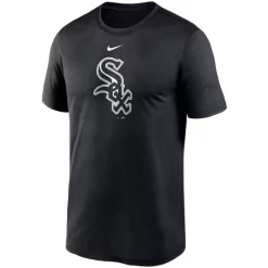 Best Pirce 🔔 Nike Men's Black Chicago White Sox Large Logo Legend Performance T-shirt 🧨 -Outlet Nike Store unnamed file 925