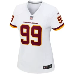 Flash Sale 🔔 Nike 👩 Women's Chase Young White Washington Football Team Game Player Jersey ❤️ -Outlet Nike Store unnamed file 930