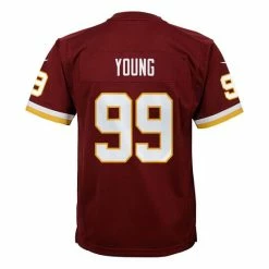 Discount 🎁 Nike Youth Boys Chase Young Burgundy Washington Football Team Game Jersey 👏 -Outlet Nike Store unnamed file 964